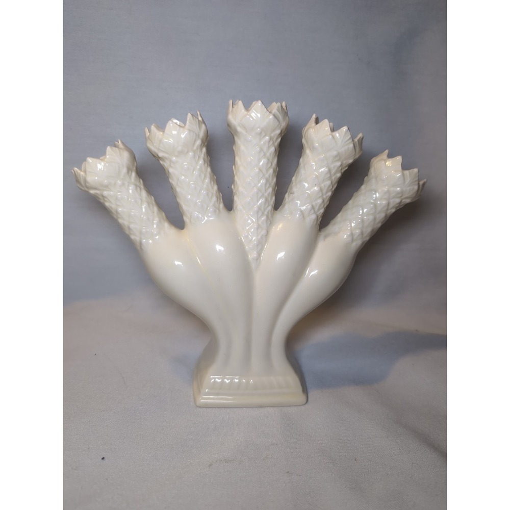 Vintage Wedgewood Williamsburg Posey Holder Vase Flowers 8" READ